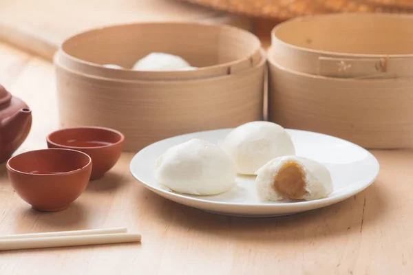 Bao популярная китайская еда — стоковое фото