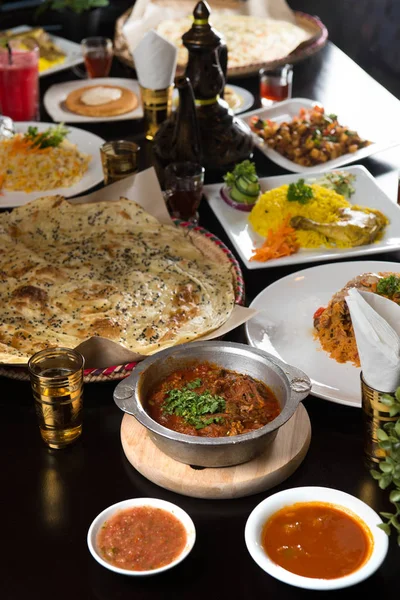 Various arab foods — Stock Photo, Image