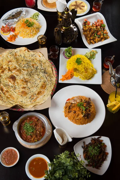 Various arab foods — Stock Photo, Image