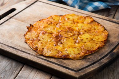 sıcak biberli pizza