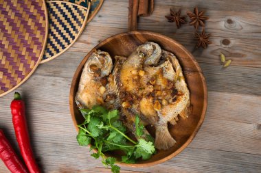 lezzetli Asya ızgara balık