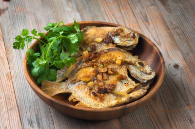 lezzetli Asya ızgara balık