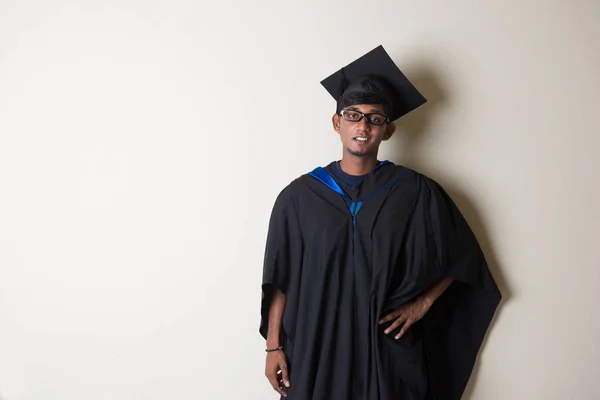 Indian male graduate — Stock Photo, Image