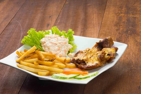 Peynirli tavuk biftek 