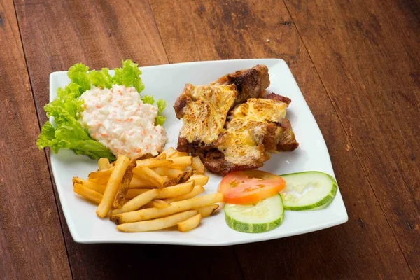 Peynirli tavuk biftek 