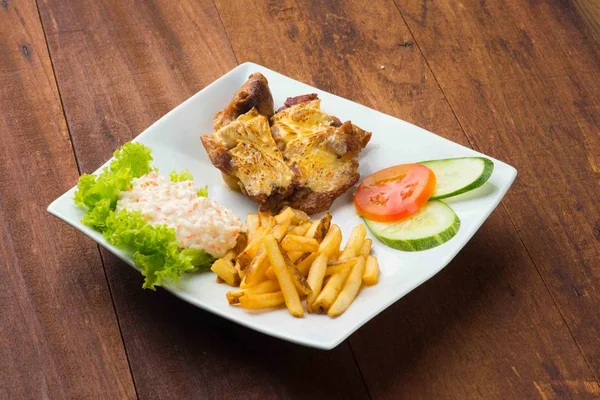 Peynirli tavuk biftek 