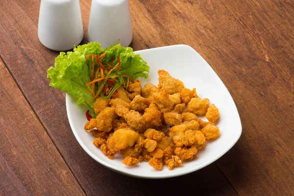 Läckra popcorn chicken — Stockfoto