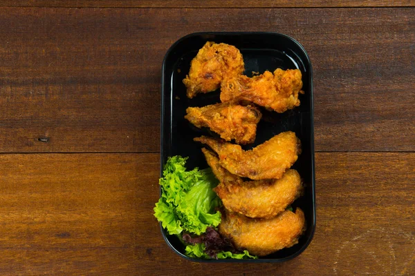 Sült csirkemell friss saláta — Stock Fotó