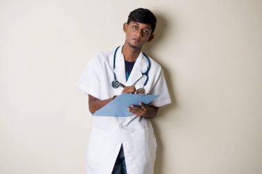 Indian male doctor clipart