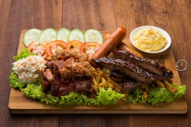 domuz knuckle kaburga ve sosis