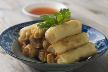 Lumpia Spring Rolls, Asya gıda