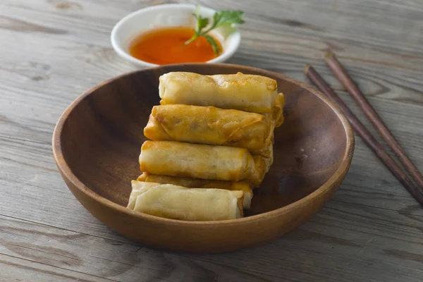 Lumpia Spring Rolls , asian food