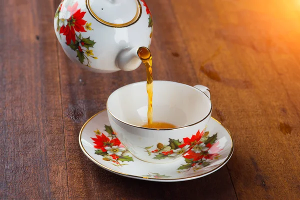 Tea Teapot Close — Stock Photo, Image