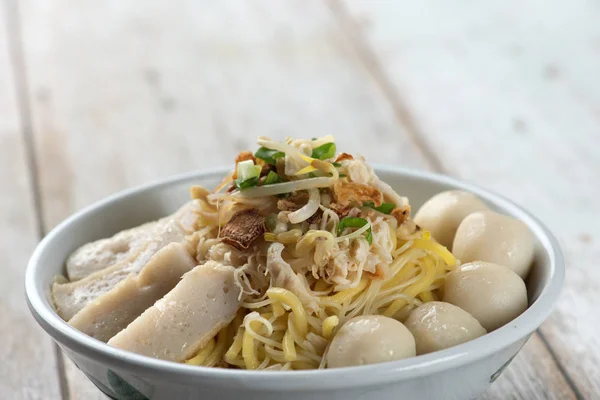 Sopa Clara Fideos Estilo Asiático —  Fotos de Stock