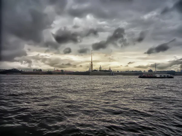 Beautiful Saint-Petersburg panorama — Stock Photo, Image