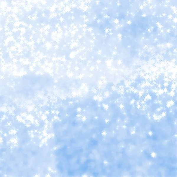 Winter snowfall  texture — Stock Photo, Image