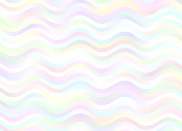 Pastell Färg Vågor Bakgrund Mönster Ljus Och Glans — Stock vektor