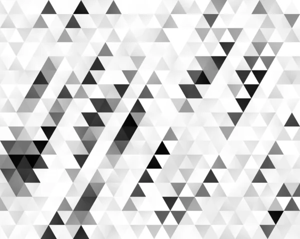 Fondo Textura Triángulo Blanco Negro — Vector de stock