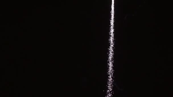 Feuerwerk am dunklen Himmel — Stockvideo