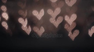 Defocused lights at night