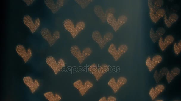 Lumières déconcentrées dans la nuit 