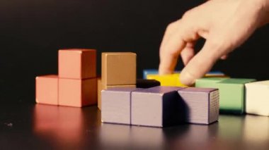 3D tetris toplama el mans