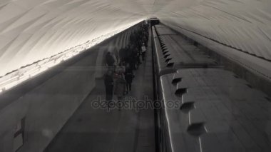 Zaman atlamalı moscows metro istasyonu'na