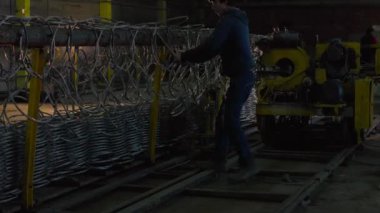 Metal tel çit imalatı.