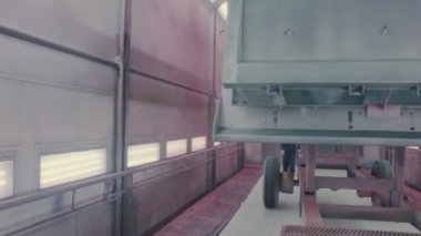 Kamyon vücut taşıyan forklift