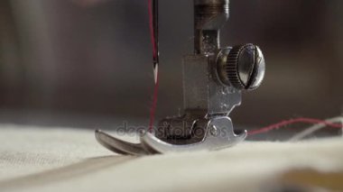 Dikiş makinesi çalışma