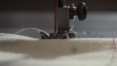 Dikiş makinesi çalışma