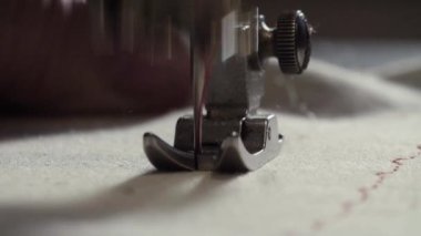 Dikiş makinesi çalışma