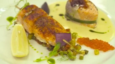 Balık ve sebze - hazır yemek