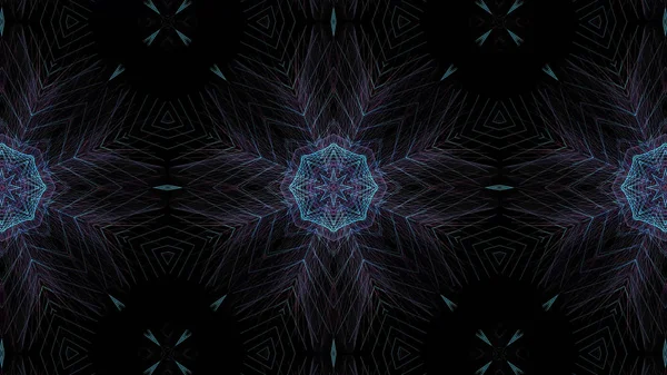 Runde Abstrakte Geometrische Muster Mandala Hintergrund Illustration — Stockfoto