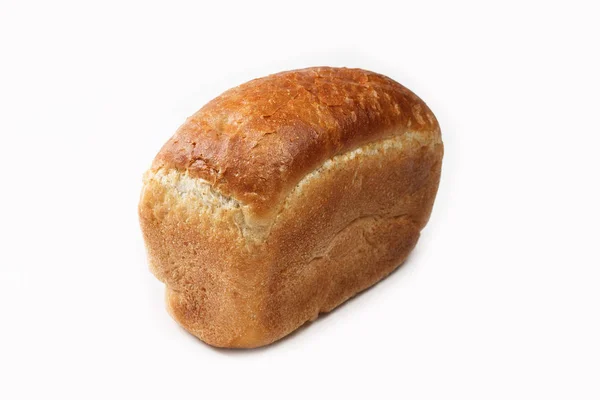 Bread Loaf White Background — Stock Photo, Image