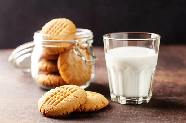 Biscoitos de amendoim — Fotografia de Stock