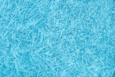Ice Background, Blue Freeze Crystals Texture clipart