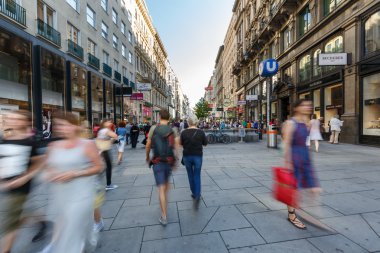Stephansplatz plaza turist