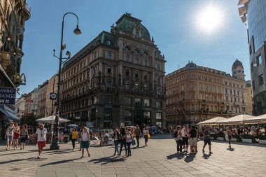 Stephansplatz plaza turist