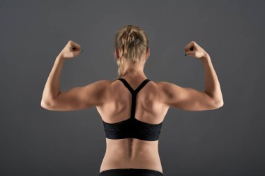 Fitness kadın Posing
