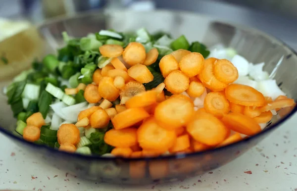 Diversas hierbas y verduras — Foto de Stock