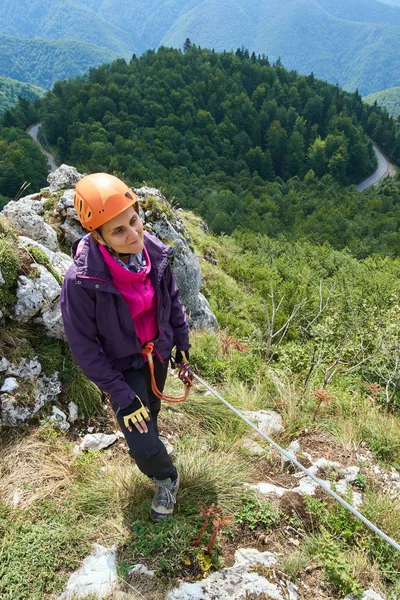 Rota tırmanma kadın