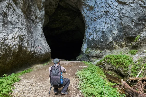 Professionele natuurfotograaf — Stockfoto