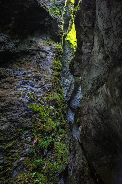 Bela paisagem com canyon — Fotografia de Stock