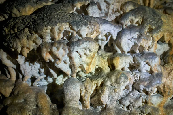 Speleothemes in cave interior — Stock Photo, Image