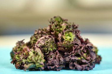 Arka plan bulanık ham kale demet yakın çekim