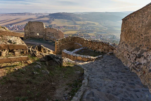 Mittelalterliche Festung Gotischen Stil Mit Steinmauern — Stockfoto