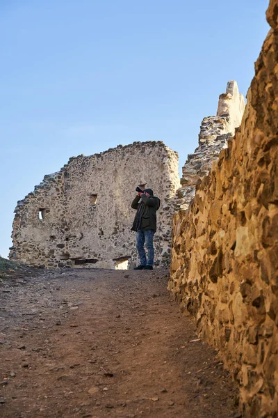 Rupea Romania January 4Th 2019 Fortress Rupea Romania Historic Landmark — Stock Photo, Image