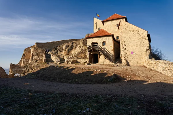 Rupea Romanya Ocak 2019 Romanya Nın Rupea Kentinden Kale Tarihi — Stok fotoğraf
