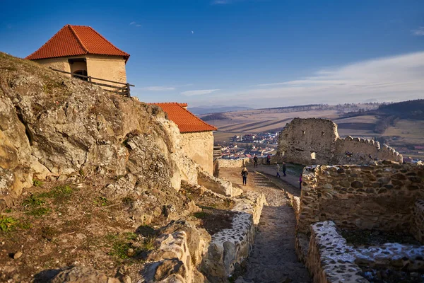 Rupea Romania January 4Th 2019 Fortress Rupea Romania Historic Landmark — Stock Photo, Image